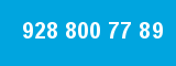 928 800 77 89 928 800 77 89